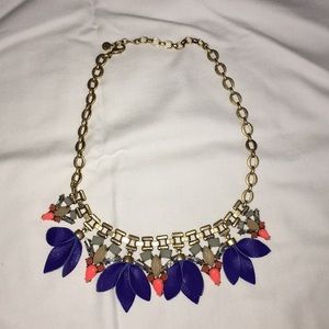 Purple Pink Floral Necklace | Stella & Dot